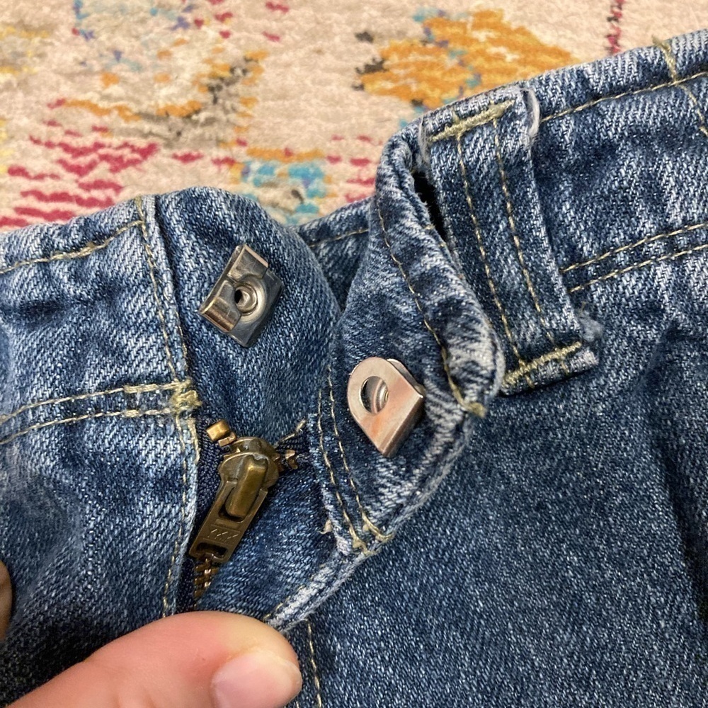Arizona Jean Company Blue Cargo Denim Jeans Size 4T - Picture 3 of 9